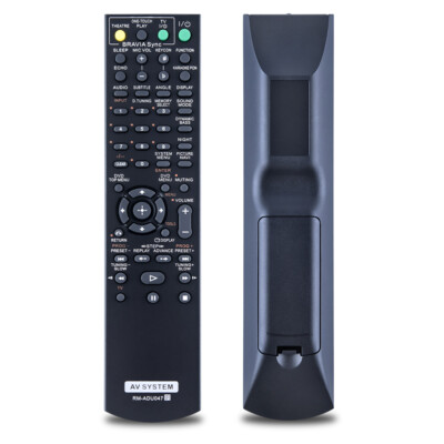 RM-ADU047 Remote Control For Sony DVD Home Theater AV System DAV