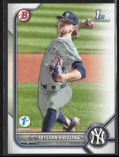 2022 Bowman Draft 1st Edition Trystan Vrieling BD-43 1st | New York Yankees