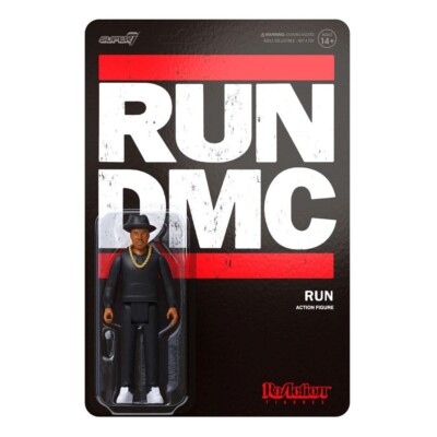 Run DMC  Darryl ''DMC'' McDaniels - ReAction Figure Super 7 Actionfigur Hip Hop