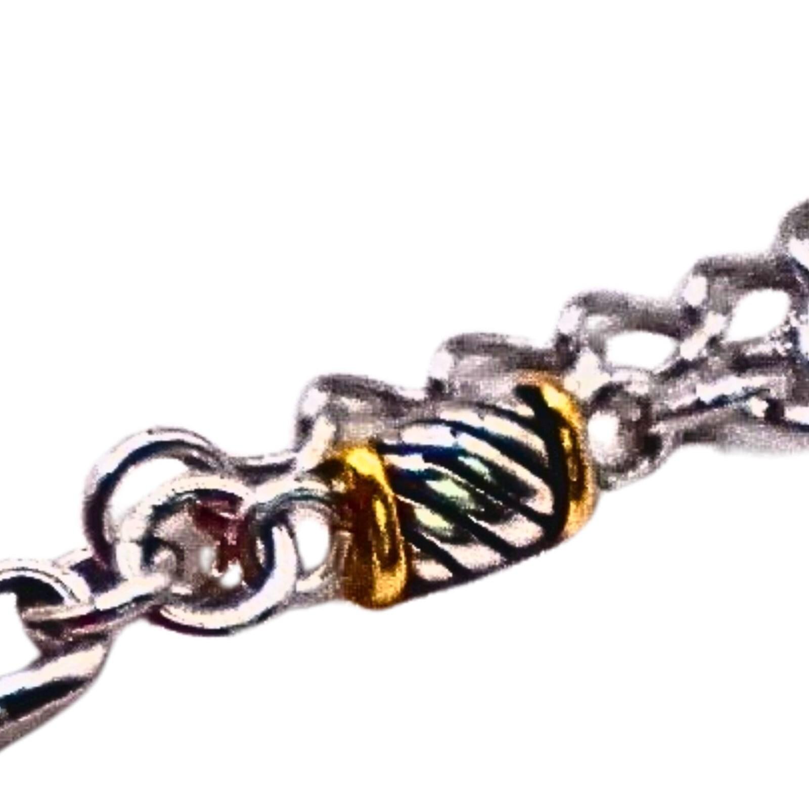 Womens Silver Gold Plated Simulated Ruby Pendant … - image 5