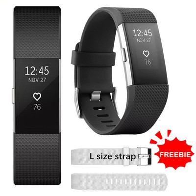 Fitbit Charge 2 Smart Watch Heart Pulse Rate Fitness Tracker -- S & L Sizes