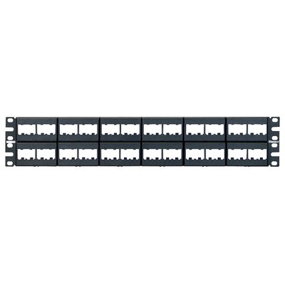 PANDUIT CPP48WBLY Patch Panel,Mini-Com,Rack Mt,48 Port 5ZVY1