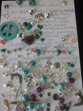 Tibetan Silver Pendants and Charms, Beads, Findings For DIY-Pls Read Description