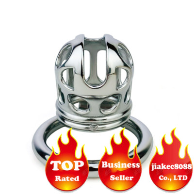 Newest Stainless Steel Male Chastity Device Mamba Cage Men Lock Belt