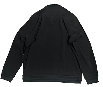 Adidas Men's Classic Track Jacket XL Black Full Zip Athletic