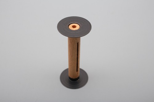 Early wood core+metal tips 116 film take-up/reload beau Brownie 2a spool+GREAT
