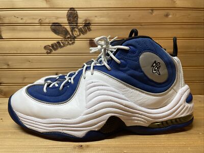2016 Nike Air Penny II 2 sz 11.5 Atlantic Blue White 333886-400