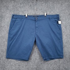 NEW Mavi Jacob Twill Shorts Mens 48 Navy Blue...