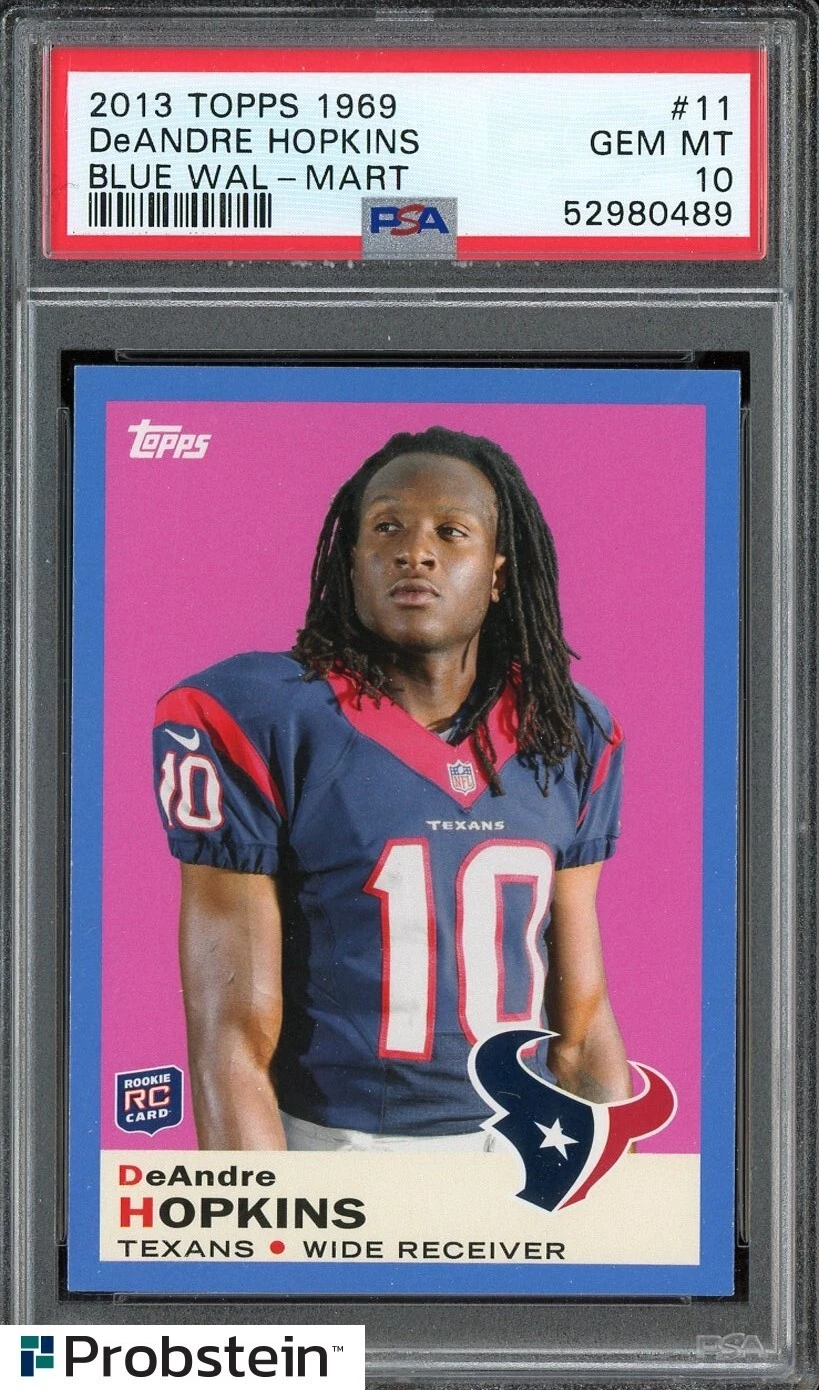 DeAndre Hopkins Topps 1969 #11 Blue Wal-Mart
