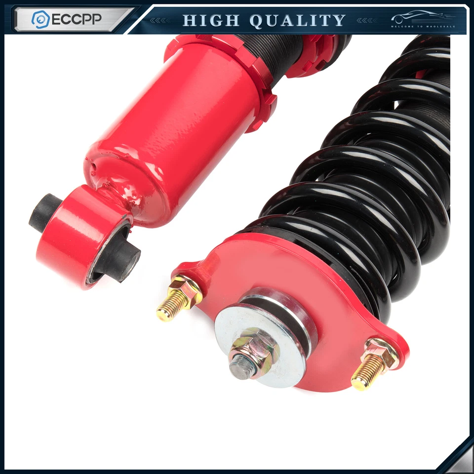 Coilovers Suspensión Ajustable Amortiguadores de puntales de altura para Mitsubishi 3000GT AWD 91-99 Foto 3 de 4