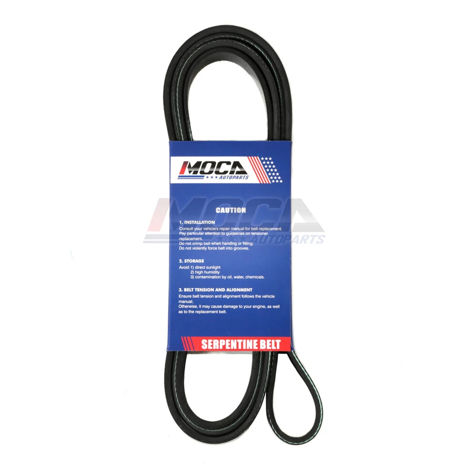 Serpentine Belt Component Kit for GMC Acadia Buick Enclave Chevy Traverse 3.6L - Image 3 of 4