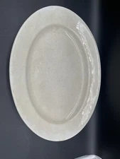 Antique 1885 To 1891 Bridgwood & Son Porcelain Opaque 17 Inch Platter