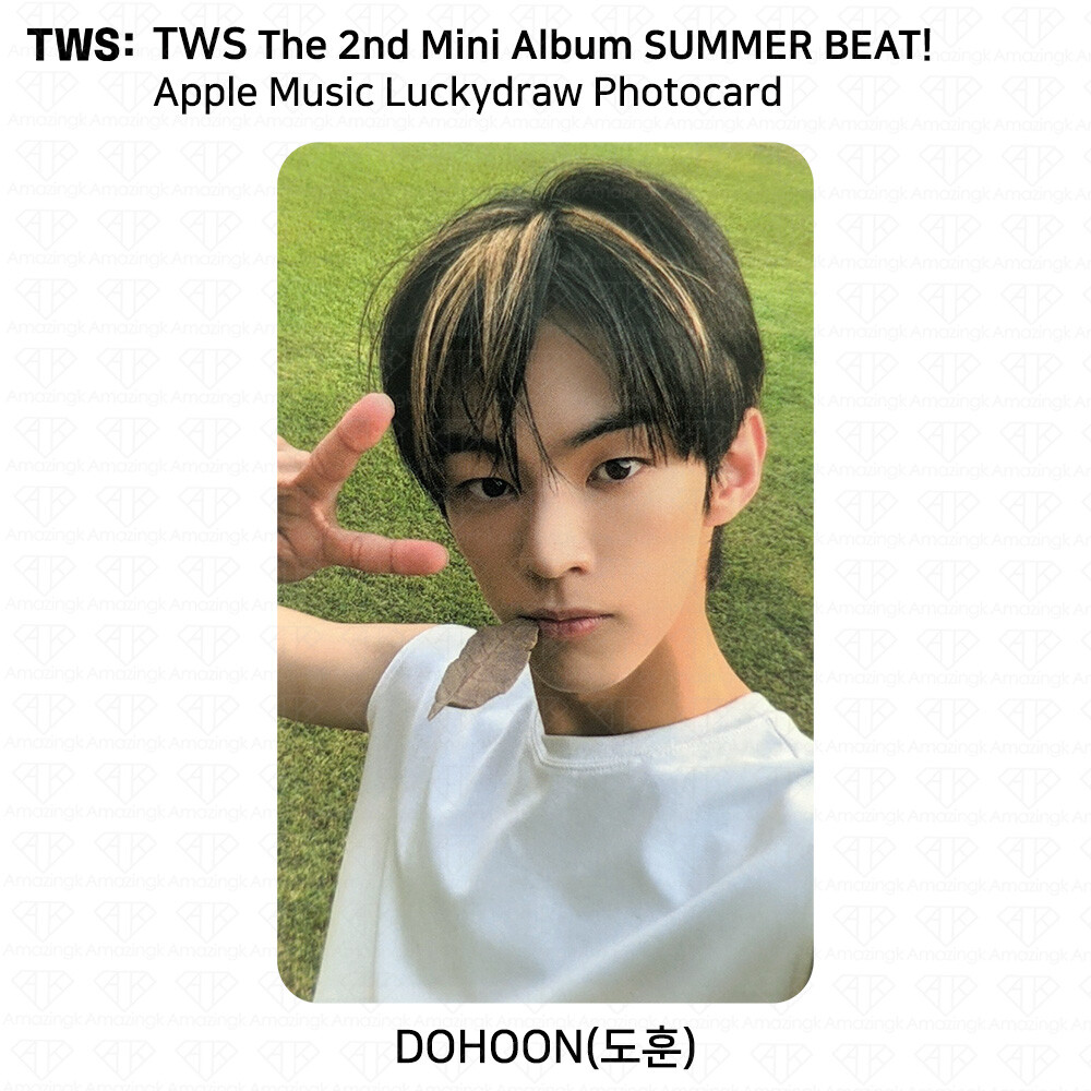 TWS The 2nd Mini Album SUMMER BEAT Lucky Draw Photocard TWS The 2nd Mini Album SUMMER BEAT Lucky Draw Photocard