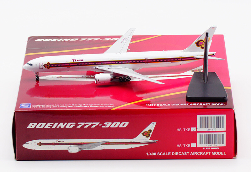 JC Wings Thai Airways Old Livery B777-300 HS-TKE 1：400