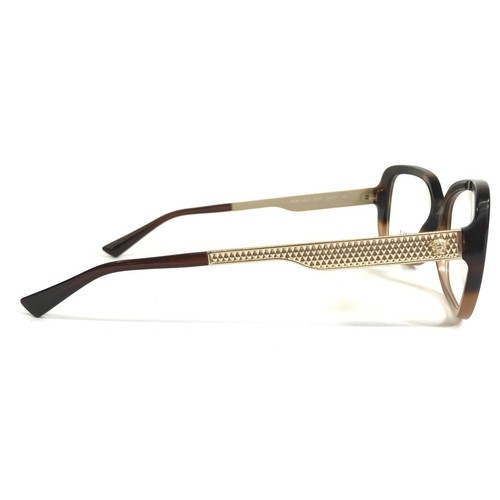 Versace Eyeglasses Frames MOD.3241 5205 Brown Tortoise Gold Square 54-17-140 - Picture 3 of 11