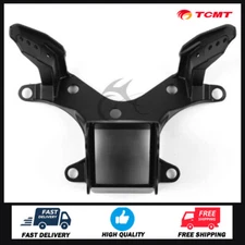 BLACK FRONT UPPER HEADLIGHT FAIRING STAY BRACKET Fits For YAMAHA YZFR6 2008-2016