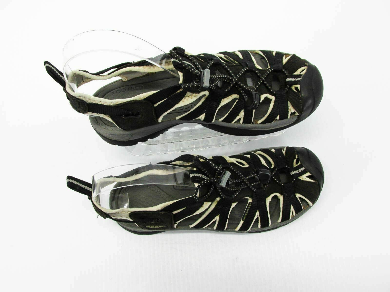 Keen scarpa donna Whisper taglia 8 5M nero sandalo sportivo sportivo us