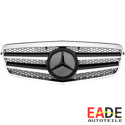 KÜHLERGRILL CHROM SCHWARZ GRILL FÜR MERCEDES E-KLASSE W212 S212 