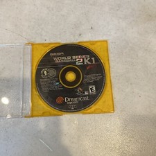 World Series Baseball 2K1 (Sega Dreamcast, 2000) Disc Only Tested Works 