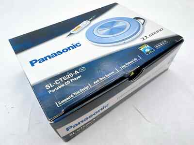 Panasonic SL-CT520 Portable CD Player with Original Box - Tested