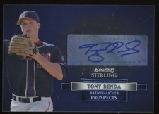 2012 Bowman Sterling Tony Renda Autograph Auto