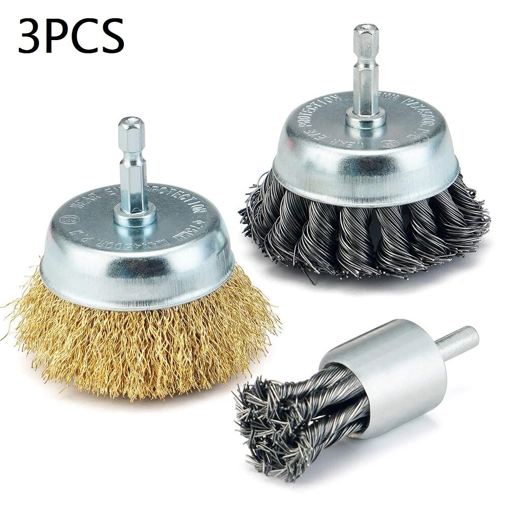 Wire brush cheap for a drill