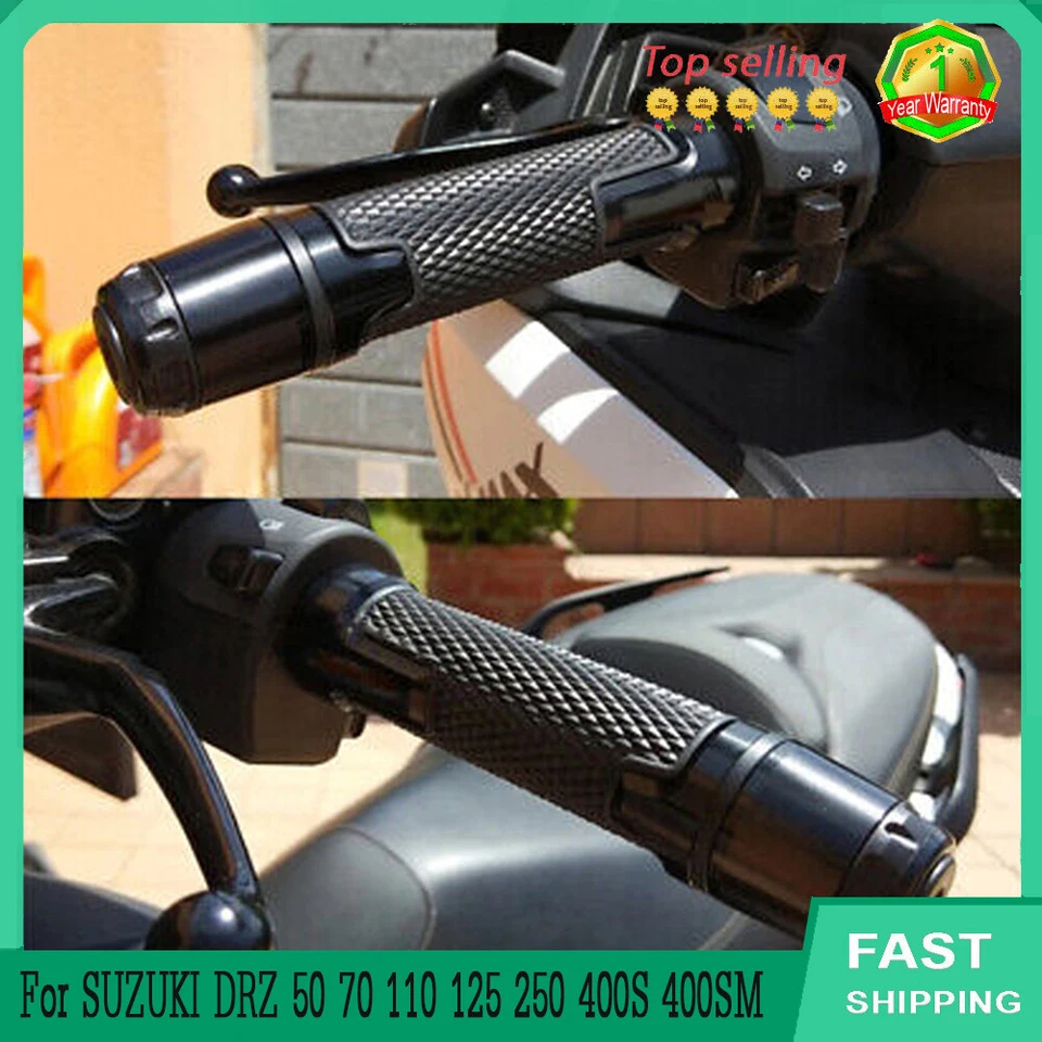 For SUZUKI DRZ 50 70 110 125 250 400S 400SM 2000-2022 Handlebar Grip Handl Grips - Image 3 of 4