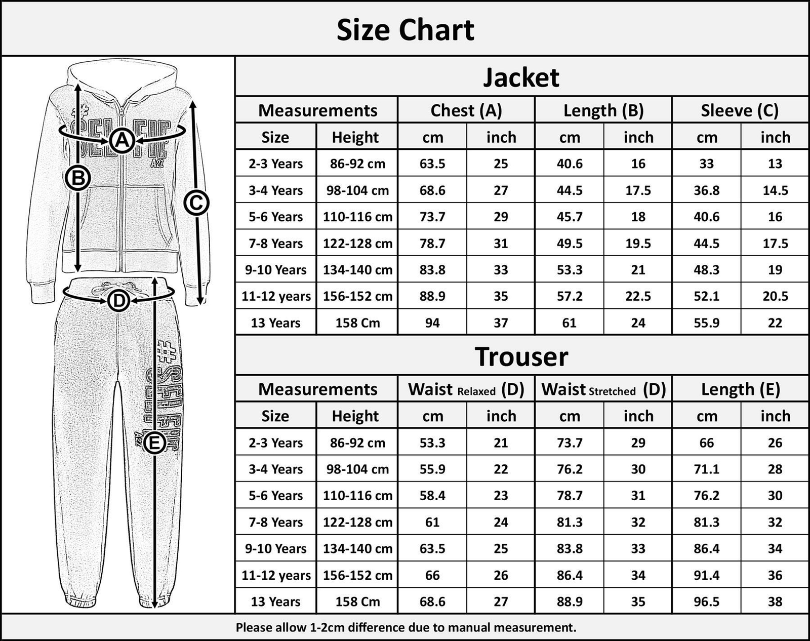 Kids #SELFIE Tracksuit Purple & Grey Embroidered Hoodie Joggers Girls Boys 5-13 image 2
