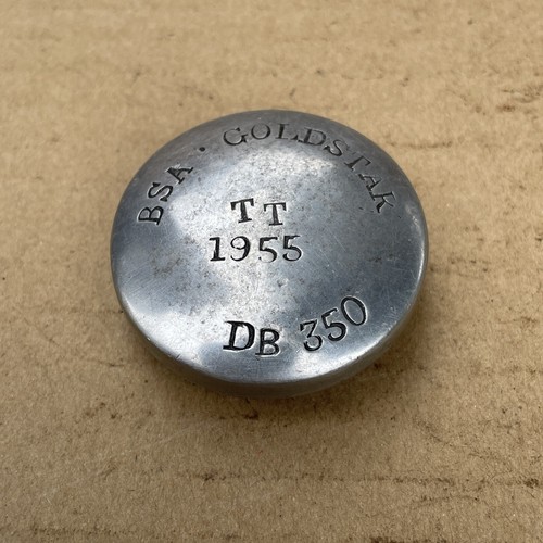 BSA A10 A7 B31 B33 GOLDSTAR RGS TT RACER GENUINE OIL FILLER CAP 653364