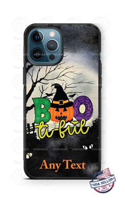 Boo-tiful Halloween Pumpkin Customized Phone Case For iPhone 12 Samsung Google