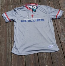 Philadelphia Phillies adult Large pullover jersey-like shirt new with tags