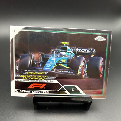 2023 Topps Chrome F1 #187 Sebastian Vettel Aston Martin