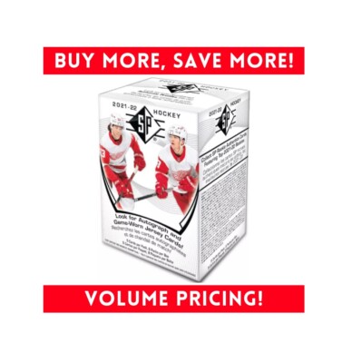 2021-22 Upper Deck SP Hockey Blaster Box
