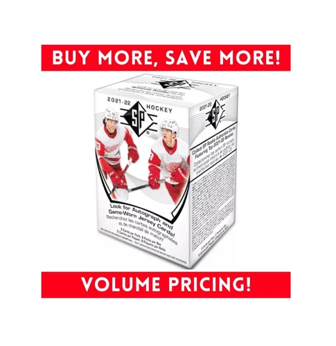 2021-22 Upper Deck SP Hockey Blaster Box