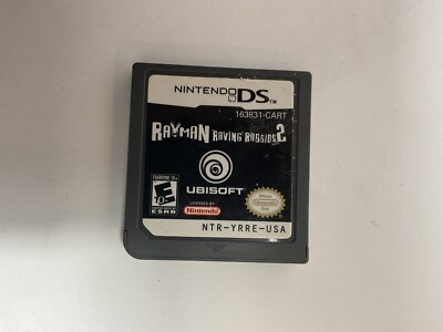 RAYMAN RAVING RABBIDS NINTENDO DS GAME 3DS 2DS LITE DSI XL (cartridge only)