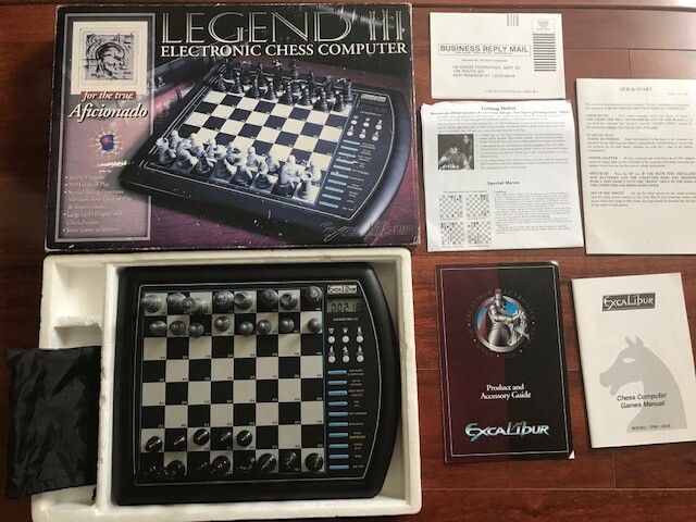 Excalibur computadora de ajedrez electrónico Leyenda Iii-Modelo 303E-falta 3 peones Hay más marcas de productos de alta calidad. Excalibur Excalibur Excalibur computadora de ajedrez electrónico Leyenda Iii-Modelo 303E-falta 3 peones ahorra hasta un 80%