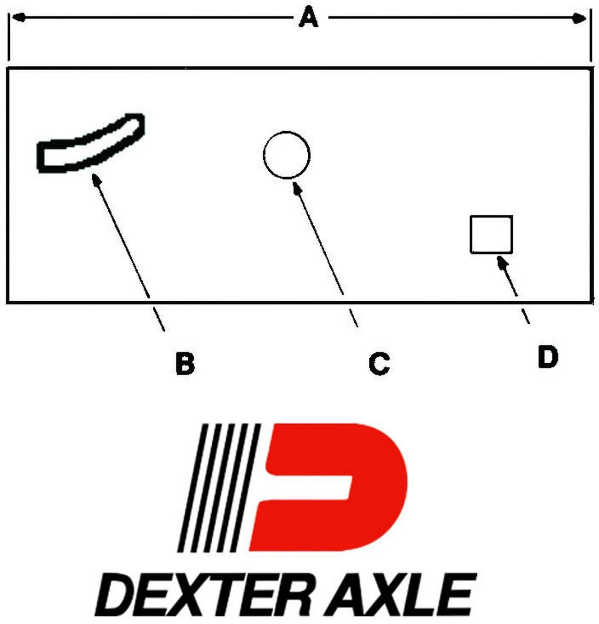 Dexter Equalizer Dimensional Diagram