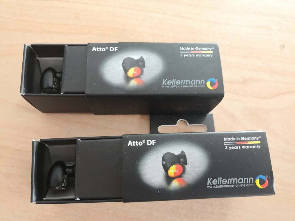 2 x intermitentes Kellermann, luz trasera, luz de freno Bullet Atto DF n.º 156.200 3 en 1 - Imagen 3 de 3