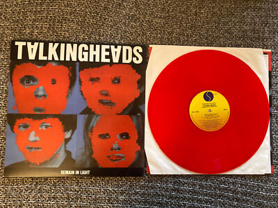Talking Heads Lp Remain In Light 2018 Red Vinyl Limited Edition 