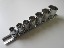 Whitworth 7 Piece Socket Set Tool Bsa Triumph Norton Ajs Ariel Matchless Vincent