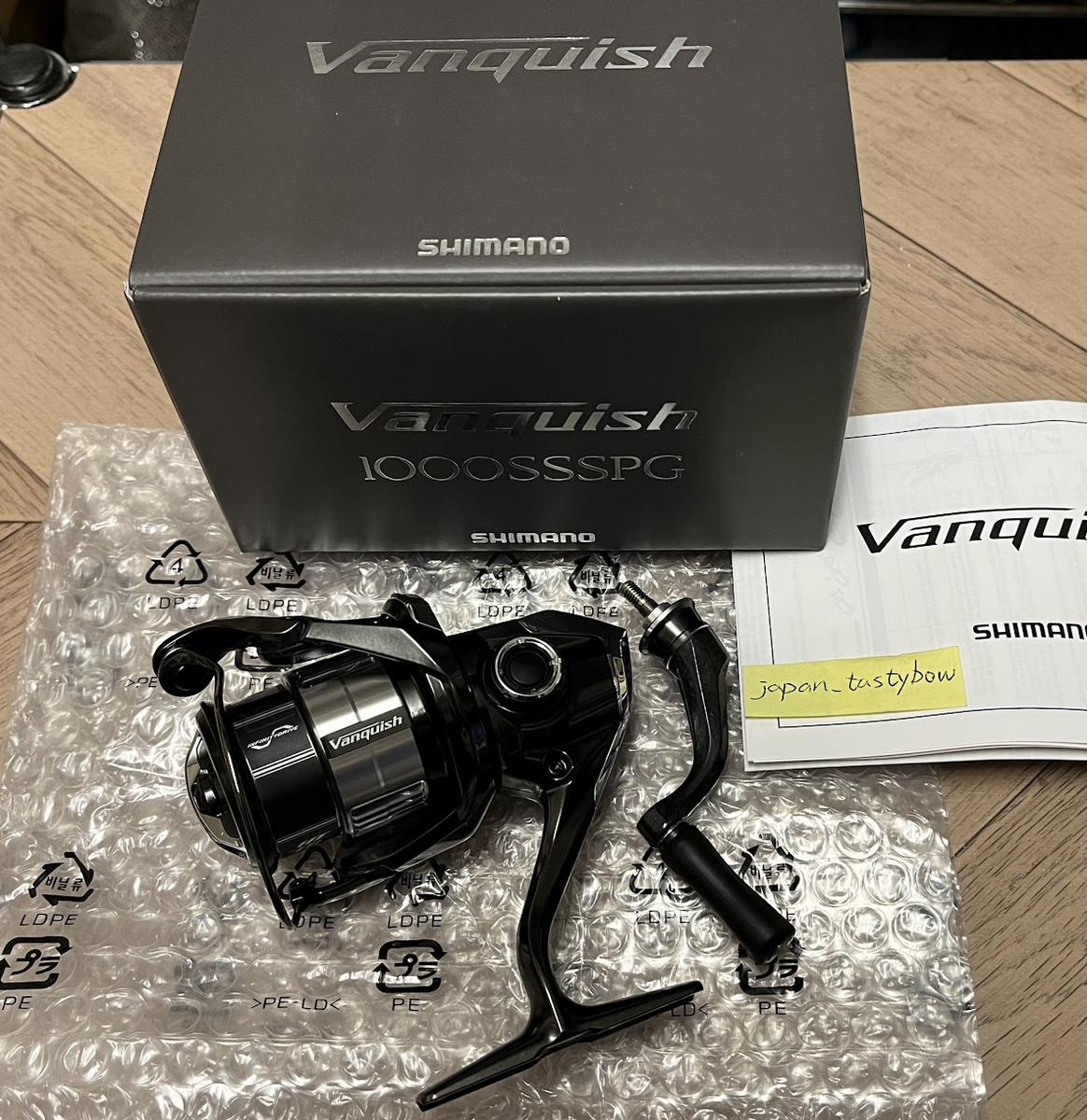Shimano 23 Vanquish 1000SSSPG Spinning Fishing Reel Made in Shimano 23 Vanquish 1000SSSPG Spinning Fishing Reel Made in
