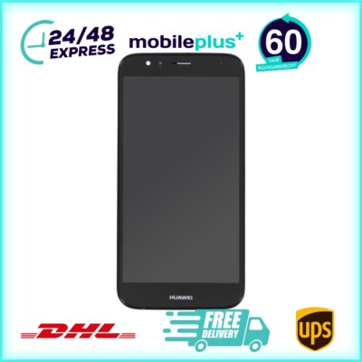 Display für Huawei G7 Plus LCD + Rahmen schwarz Touch स्क्रीन Ersatz