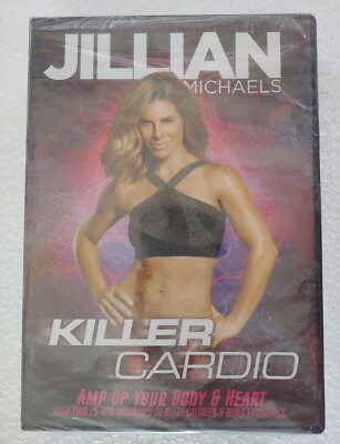 Jillian Michaels Killer Cardio DVD 2017 Workout Video AMP UP YOUR BODY AND HEART