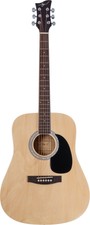 Jay Turser Jj43-pak-n-a Jay Jr 3/4 Dreadnought Acoustic Guitar Pack - Natural