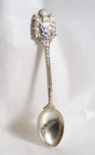 Mappin & Webb Sterling Silver Souvenir Spoon P&O Liner Arcadia Birmingham 1953