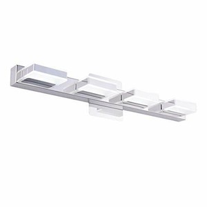 mirrea 16W Modern LED Vanity Light in 4 Lights, Cold White ...