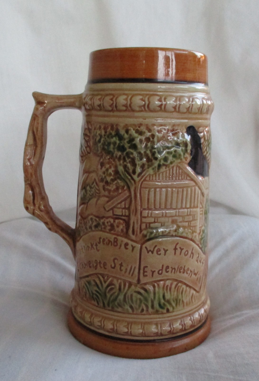 Vintage Ceramic Beer Stein Made in Japan 7" eBay