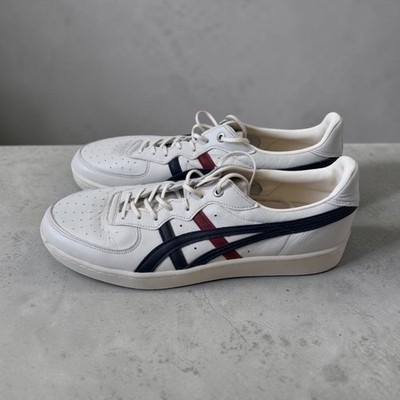 Onitsuka Tiger GSM SD 1183A803 White Navy Burgundy Sneakers Men's US 11