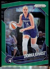2025 Panini Prizm WNBA #109 Dorka Juhasz Green Prizms