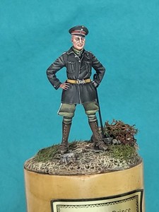 54mm "CROWN PRINCE" Wilhelm Painted And Based